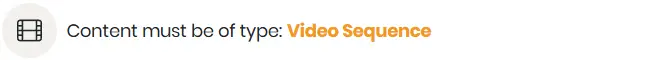 Spondise content requirement example 3